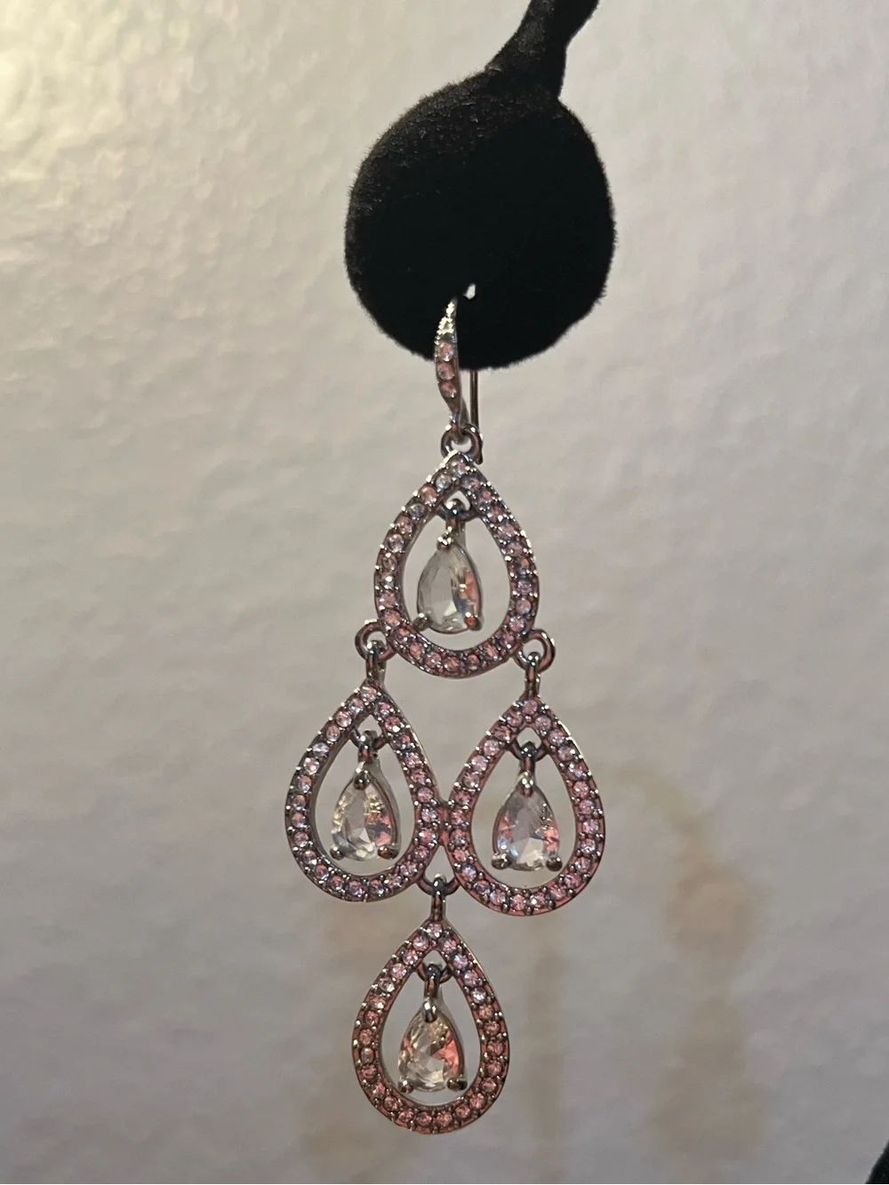Carolee Crystal Chandelier Earrings